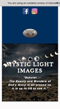 Mobile Screenshot of mysticlightimages.com
